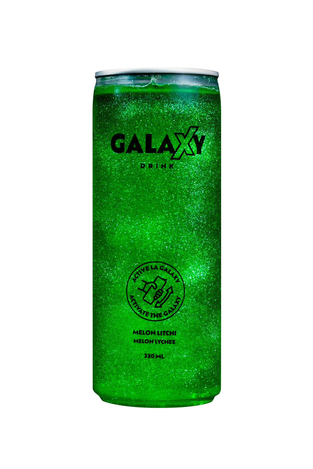 Galaxy Drink - Vert - Melon Litchi - 330ml