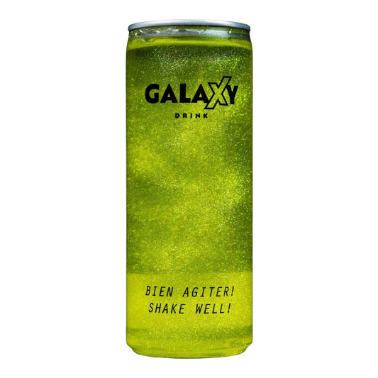 Galaxy Drink - Jaune - Pêche et Framboise - 330ml