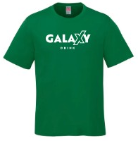 T-SHIRT GALAXY DRINK VERT | Unisexe